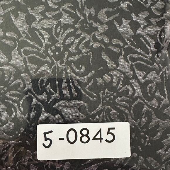 Lane Bryant Brocade Cocktail Party Dress 14 Black Silver Sleeveless V Neck EUC - Picture 10 of 10